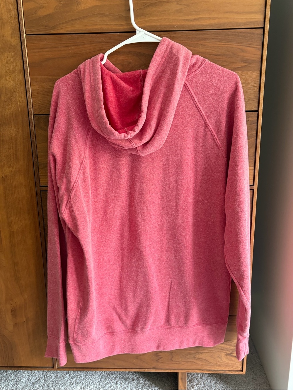 Pink Women's Hoodie Sweatshirt - Unbranded Comfort Pullover - Picture 2 of 4